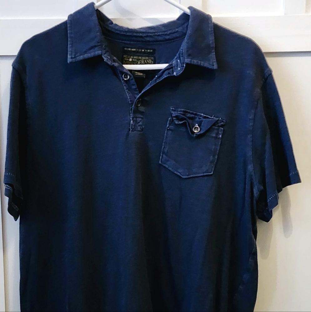 Men's Navy Blue Casual Shirt